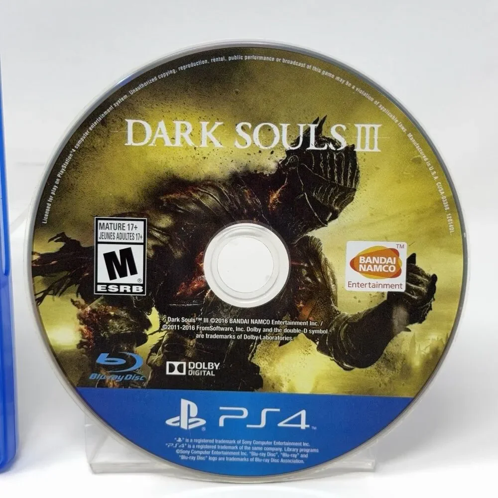 Dark Souls III Sony PlayStation 4 PS4 2016 Complete CIB Refurbished Tested